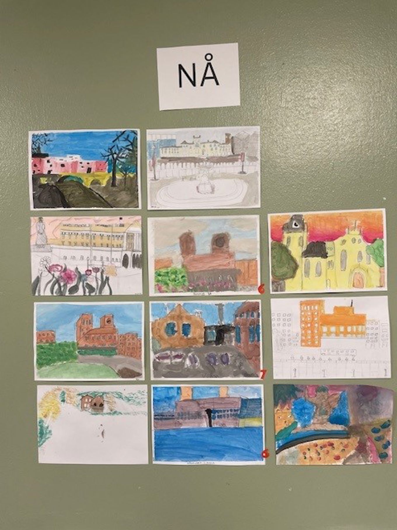 Tegninger av steder i Oslo Tegninger av steder i Oslo